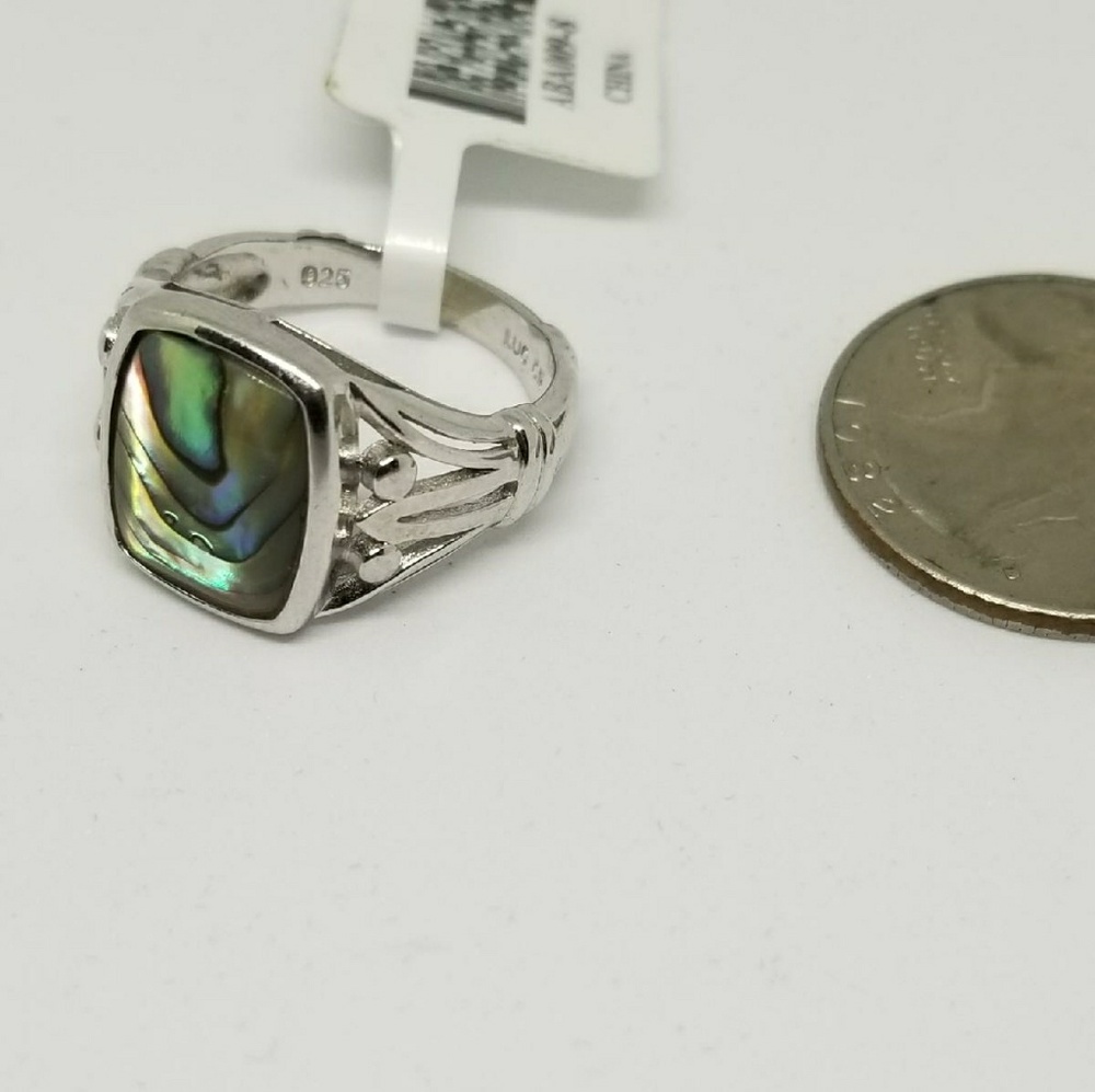 Abalone Shell Ring